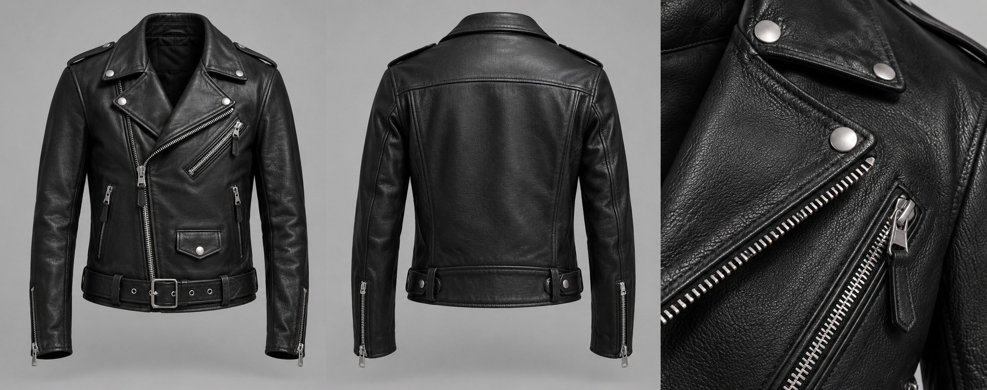 Biker leather jacket category
